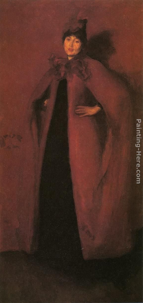 James Abbott McNeill Whistler Harmony in Red Lamplight